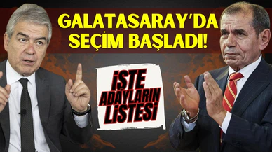 Galatasaray'da seçim başladı: İşte başkan adaylarının listeleri