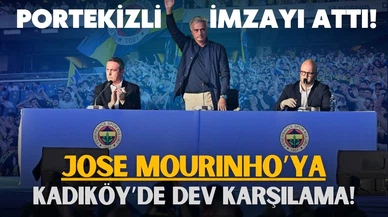 Mourinho'ya Kadıköy'de dev karşılama!