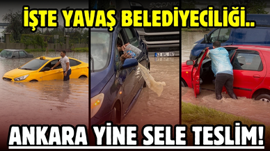 Ankara yine sele teslim!