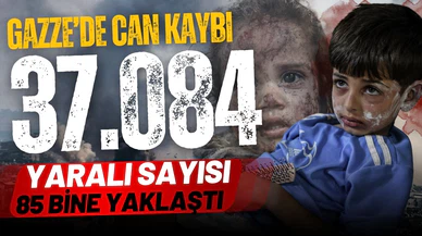 Gazze'de can kaybı 37 binin üzerine çıktı!
