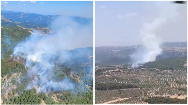 3 ilde orman yangınına müdahale devam ediyor!