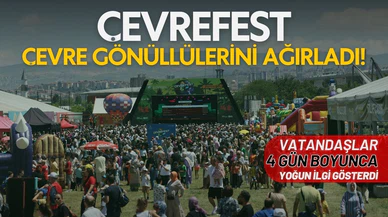 ÇEVREFEST, 4 gün boyunca çevre gönüllülerini ağırladı!