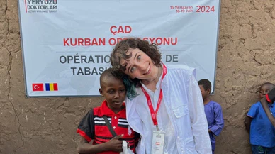 Yeryüzü Doktorları'ndan Çad'da kurban yardımı