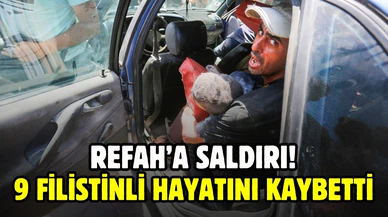 İsrail'den Refah'a hava saldırısı!