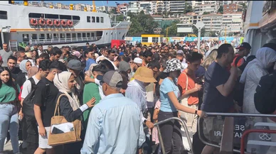 İstanbul'da bayramın son gününde trafik yoğunluğu