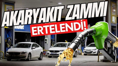 Benzin ve motorinde zam ertelendi!