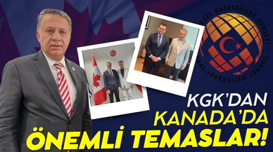 Küresel Gazeteciler Konseyi'nden Kanada'da önemli temaslar!