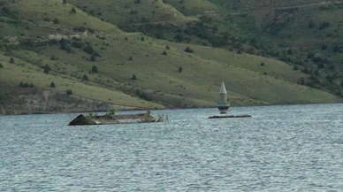 Köyden geriye sadece minare kaldı!