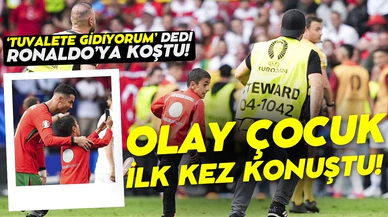 Ronaldo ile selfie çeken çocuk, o anları anlattı!