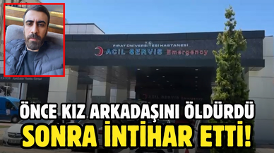 Kız arkadaşını öldürüp, intihar etti!