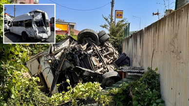 Samsun'da korkunç kaza: 11 yaralı