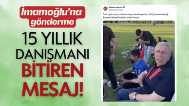 Mansur Yavaş'ın 15 yıllık danışmanı istifa etti