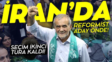 İran'da reformist aday Pezeşkiyan önde!