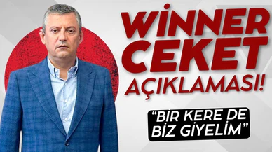 Özgür Özel'den "winner ceketi" açıklaması