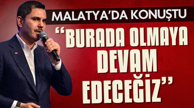 Bakan Kurum: Burada olmaya devam edeceğiz