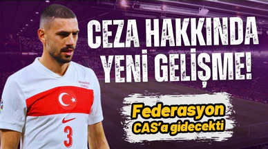 Merih Demiral'ın aldığı ceza sonrası yeni gelişme!