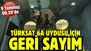 Türksat 6A'nın fırlatılması öncesi son hazırlıklar yapılıyor