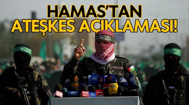Hamas'tan ateşkes açıklaması!