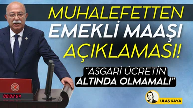 İYİ Partili Koncuk'tan emekli maaşı açıklaması