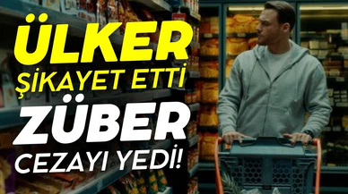 Ülker şikayet etti, Züber'e ceza kesildi!