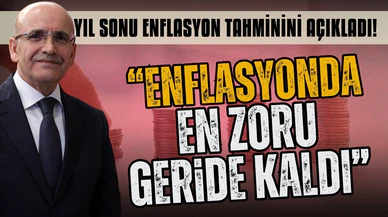 Bakan Şimşek: Enflasyonda en zoru geride kaldı