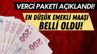 En düşük emekli maaşı belli oldu!
