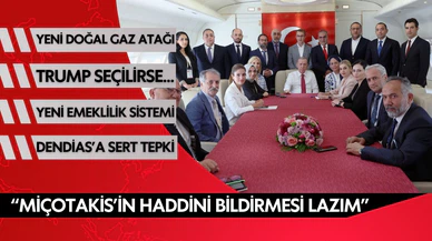 Erdoğan, KKTC dönüşü gazetecilerin sorularını yanıtladı!