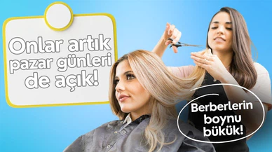 Kuaförler ve güzellik salonları artık pazar günleri de açık!