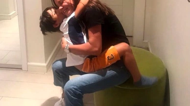 Ebru Şallı, vefat eden 9 yaşındaki oğluyla çekilen fotoğrafını paylaştı: Seni çok özledim ponçiğim