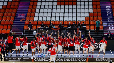 İspanya 1. Basketbol Ligi'nin şampiyonu Baskonia oldu