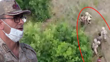 "Şemsiye açtıklarını görünce ateş emrini verdim"