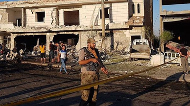 Azez’de bomba yüklü araçla saldırı