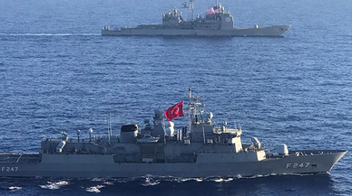 Türkiye ve ABD birlikte Akdeniz'de