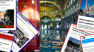 Tarihi günü böyle gördüler