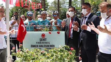 Şehit Halisdemir kabri başında anılıyor