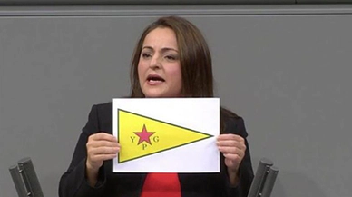 PKK'nın Alman vekili Dağdelen çıldırdı!