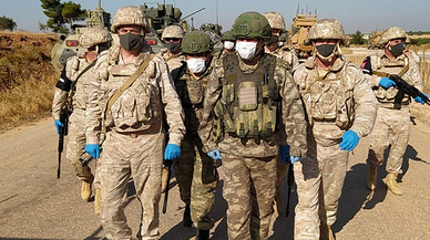 İdlib'te 24'üncü ortak kara devriyesi