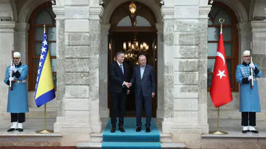 Cumhurbaşkanı Erdoğan, Bosna Hersek Devlet Başkanlığı Konseyi Başkanı Becirovic'i kabul etti