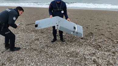 Sakarya'da deniz kıyısında insansız hava aracı parçaları bulundu