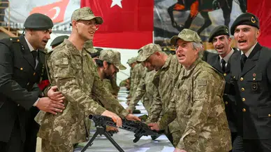 Erzurum’da özel bireyler askerlik heyecanı yaşadı