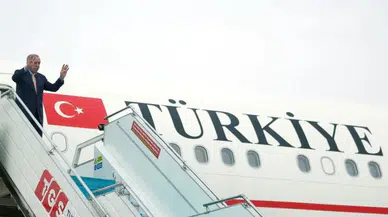 Cumhurbaşkanı Erdoğan Astana’dan Türkistan’a gitti