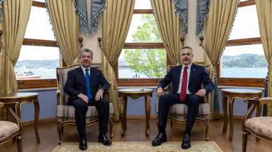 Dışişleri Bakanı Fidan, IKBY Başbakanı Mesrur Barzani ile görüştü