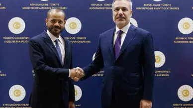 Bakan Fidan, Ummanlı mevkidaşı Busaidi ile görüştü