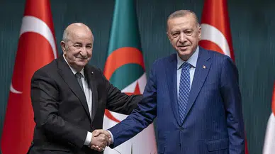 Cumhurbaşkanı Erdoğan, Cezayir Cumhurbaşkanı Tebbun ile telefonda görüştü