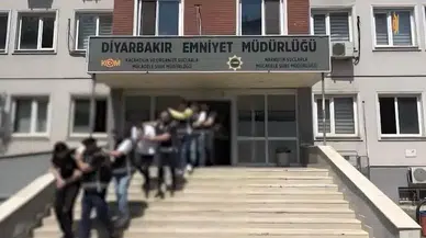 Diyarbakır’da silahlı suç örgütüne operasyon: 15 kişi tutuklandı