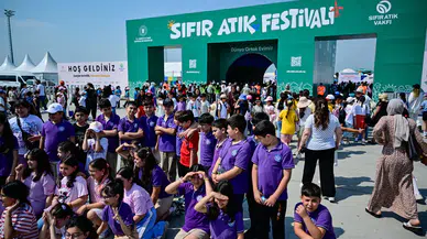 Sıfır Atık Festivali Atatürk Havalimanı’nda ziyaretçilerini ağırlıyor