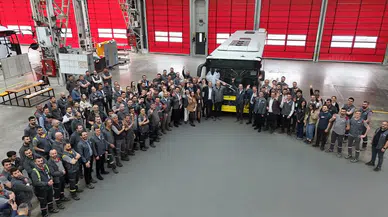 Otokar, Mercedes-Benz Conecto üretiminde ilk aracı banttan indirdi
