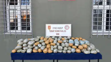 MSB duyurdu: Van hudut hattında yaklaşık 291 kilogram uyuşturucu ele geçirildi
