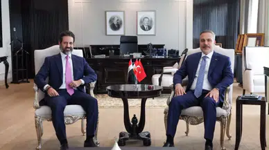 Bakan Fidan, IKBY Başbakan Yardımcısı Talabani ile görüştü