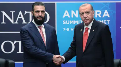 Cumhurbaşkanı Erdoğan, Suriye Cumhurbaşkanı Şara ile görüştü